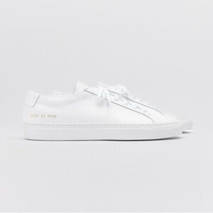 Common Projects Original Achilles Men's Low White Sneakers Size EU 44 US 11